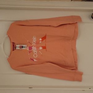 Calvin Klein pink sweater